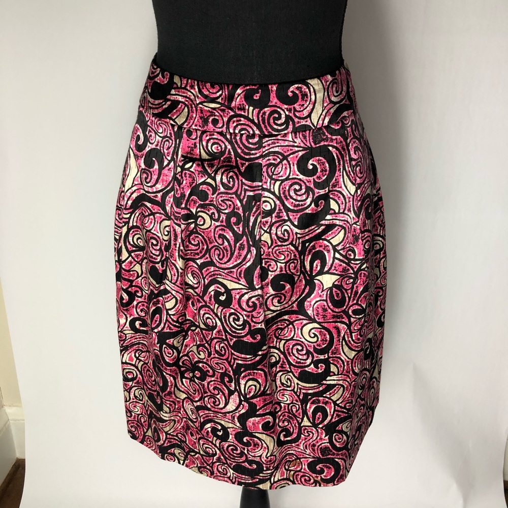 Etcetera Pink and Black Skirt